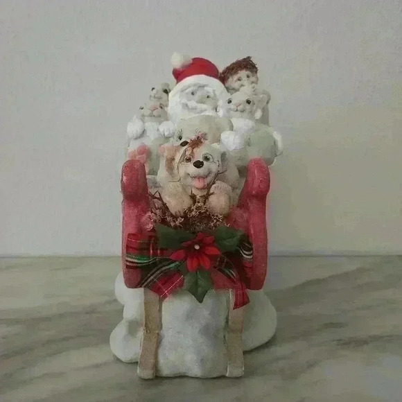 Lmt. Ed. Vintage "Santa In Dreamsicle Land" 1st Edition 1992 - Picture 2 of 7